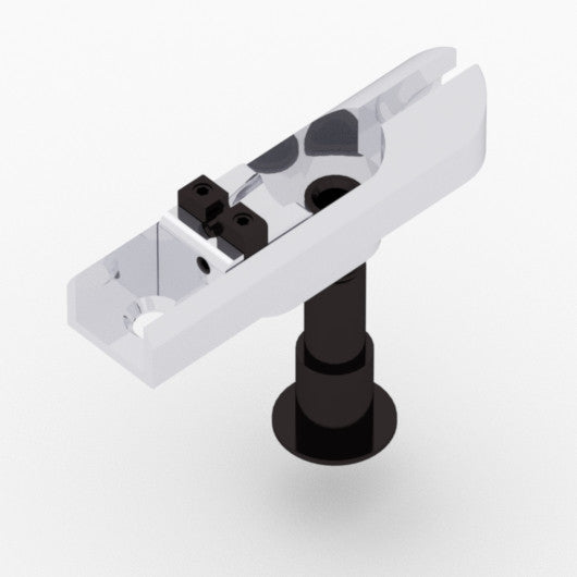Triple Lock Down Single String Bass Bridge
