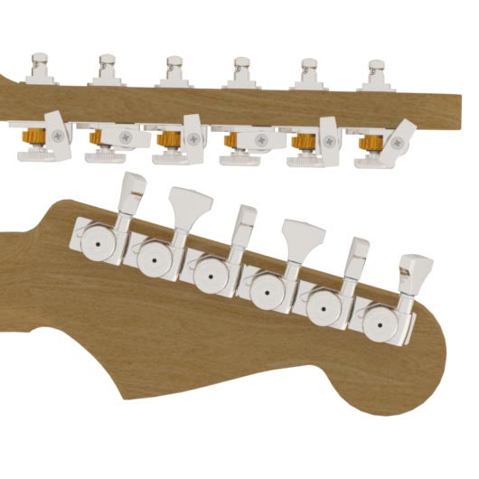 Guitar Tuner Upgrade Kit for 6 Inline Headstocks (10mm Post Hole